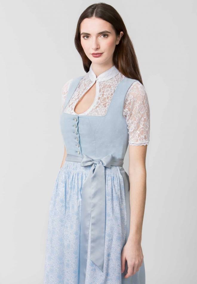 Stockerpoint Dirndl Chloe hellblau 40 Rabatt