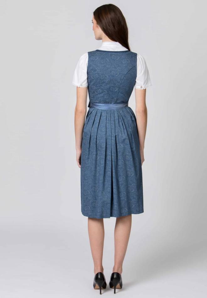 Stockerpoint Dirndl Isabelle dunkelblau 34 Versandkostenfrei