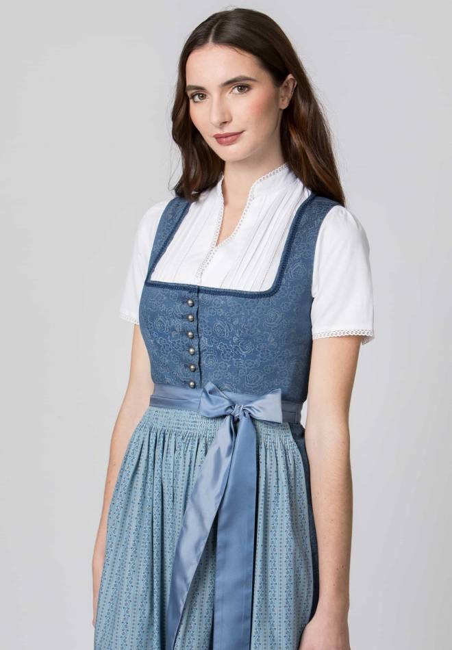 Stockerpoint Dirndl Isabelle dunkelblau 34 Versandkostenfrei