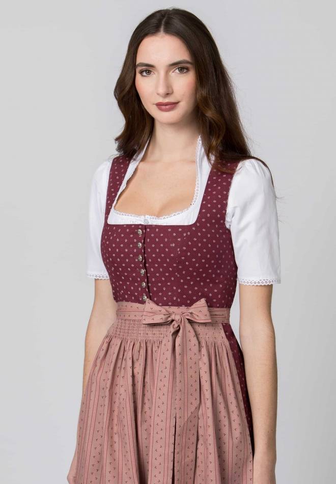 Stockerpoint Dirndl Gina bordeaux 32 Osterangebot