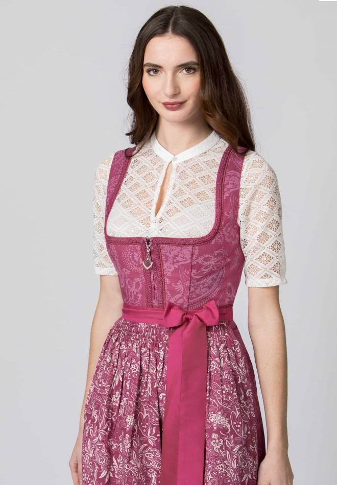 Stockerpoint Dirndl Karoline beere 34 Vatertagsangebot