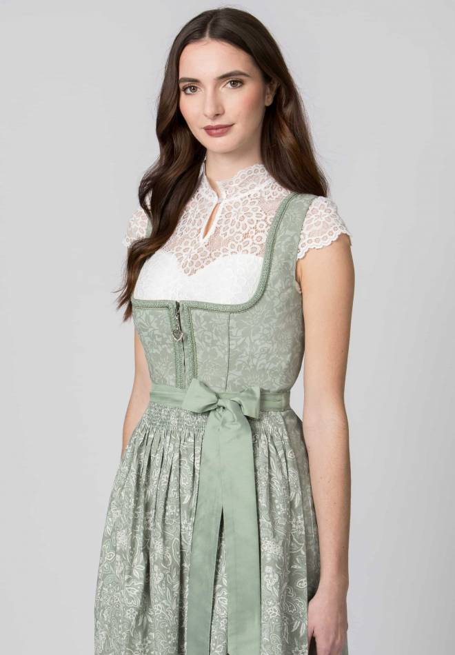 Stockerpoint Dirndl Karoline salbei 32 Valentinstagsangebot