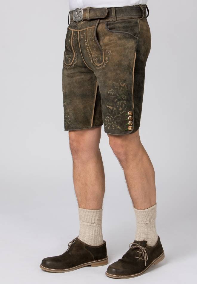 Stockerpoint Hose Alfredo torf vintage-grün 46 Letzte 3 Tage