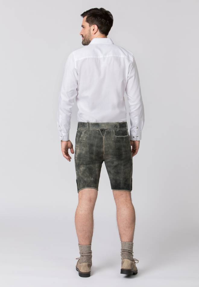 Stockerpoint Lederhose Lee grau gespeckt 58 Nur noch ein Tag übrig