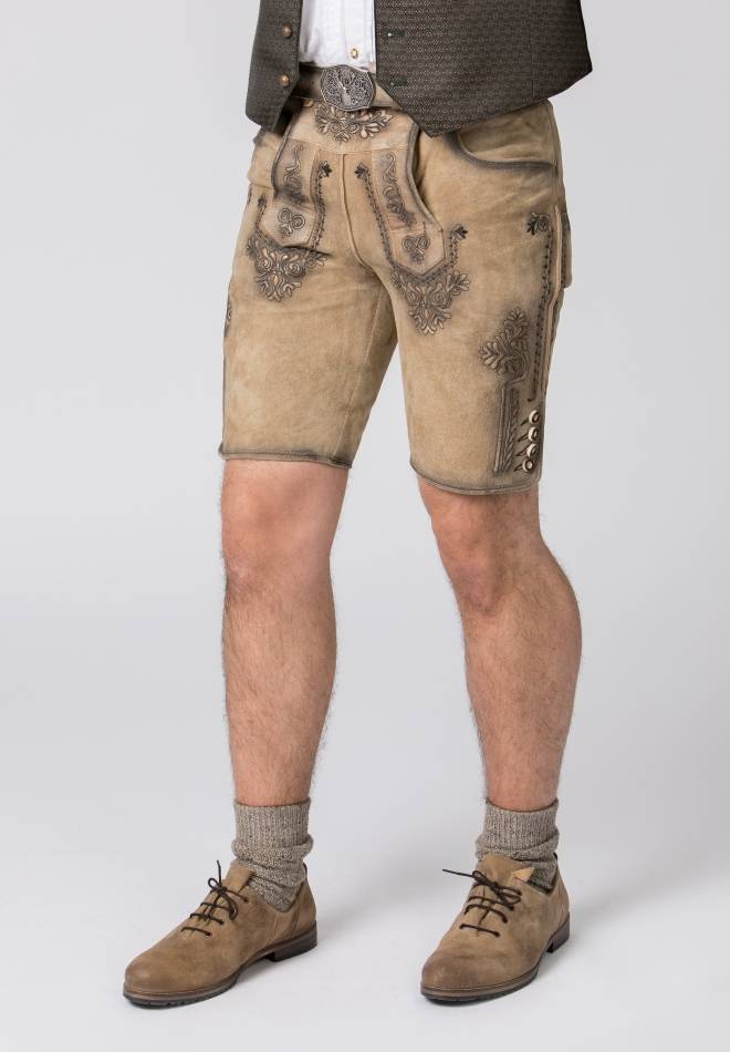 Stockerpoint Lederhose Artur esche gespeckt 44 Clearance-Verkauf