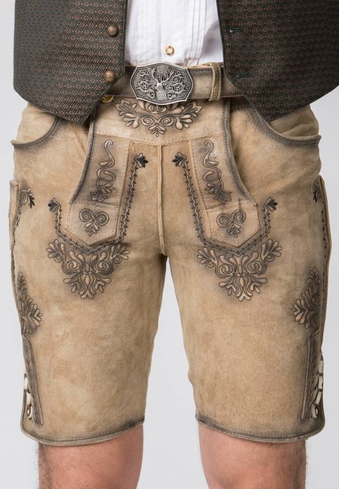 Stockerpoint Lederhose Artur esche gespeckt 44 Clearance-Verkauf