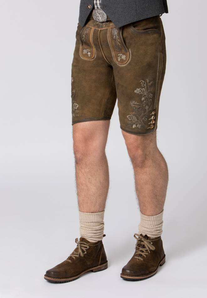 Stockerpoint Lederhose Bastian havanna gespeckt 44 Black Friday Preise