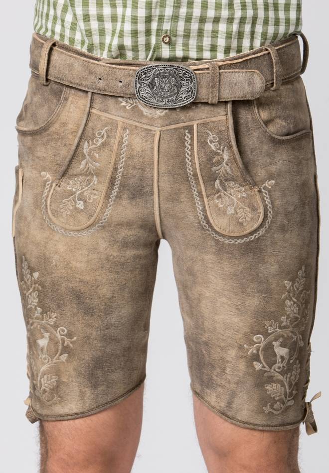 Stockerpoint Lederhose Girgl schilf gespeckt 44 zollfrei