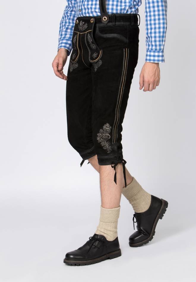 Stockerpoint Hose Justin4 schwarz gespeckt 44 Günstiger Verkauf