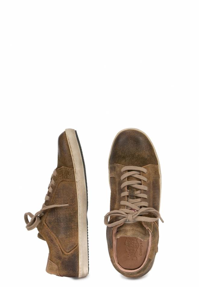 Stockerpoint Trachtensneaker Drake hellbraun gespeckt 40 Tiefpreis