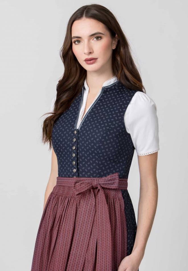 Stockerpoint Dirndl Renata dunkelblau 34 Bis zu 55% Rabatt