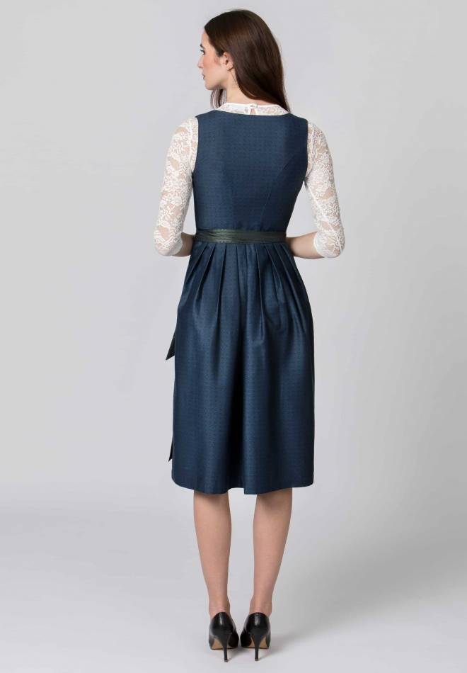 Stockerpoint Dirndl Olivia blau 32 Super Rabatt