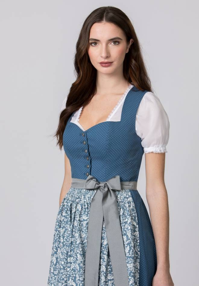 Stockerpoint Dirndl Rhianna blau 32 Riesige Rabatte