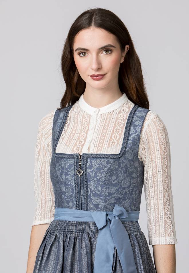 Stockerpoint Dirndl Diana rauchblau 32 Clearance-Verkauf