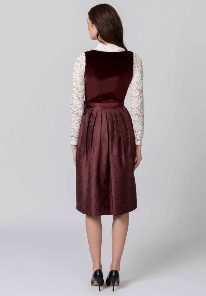 Stockerpoint Dirndl Viktoria bordeaux 32 Fabrikladen