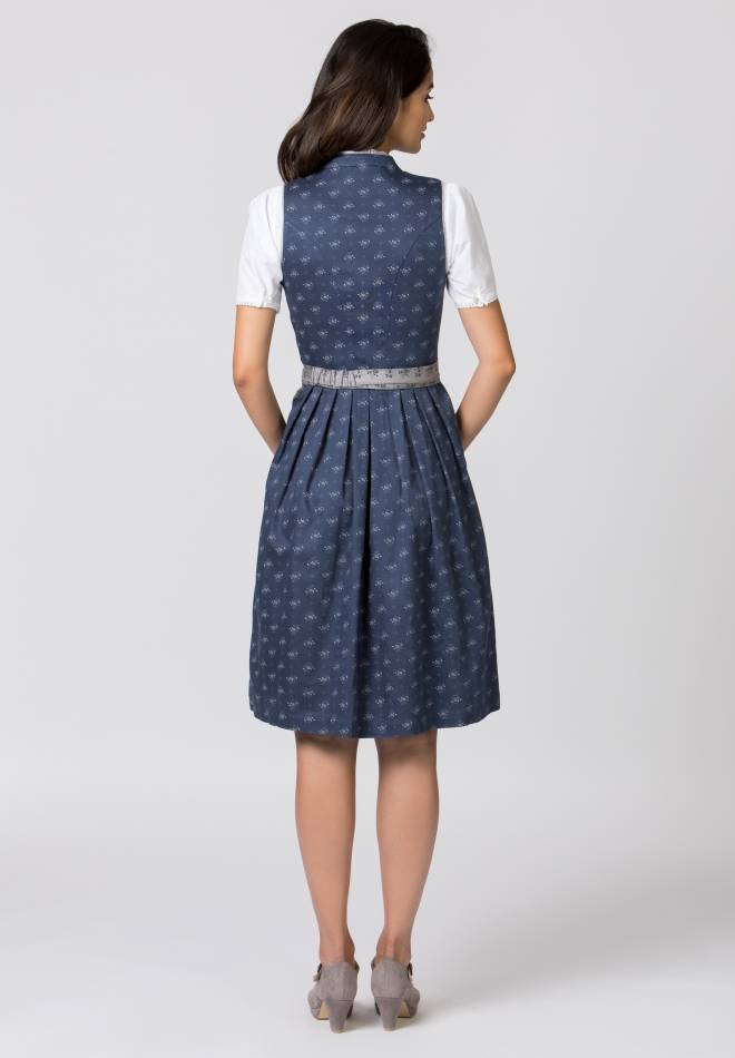 Stockerpoint Dirndl Amalie2 dunkelblau-grau 30 Black Friday Preise