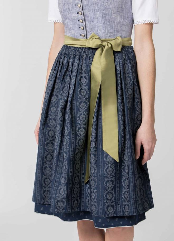 Stockerpoint Dirndl Eleen dunkelblau 32 zollfrei