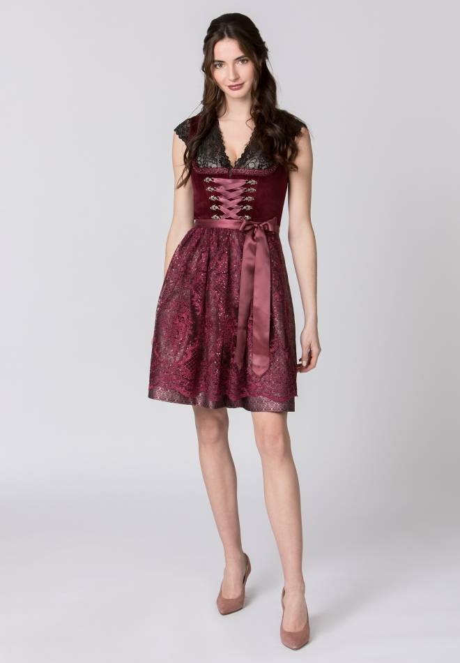 Stockerpoint Dirndl Loredana rot 30 Blitzverkäufe