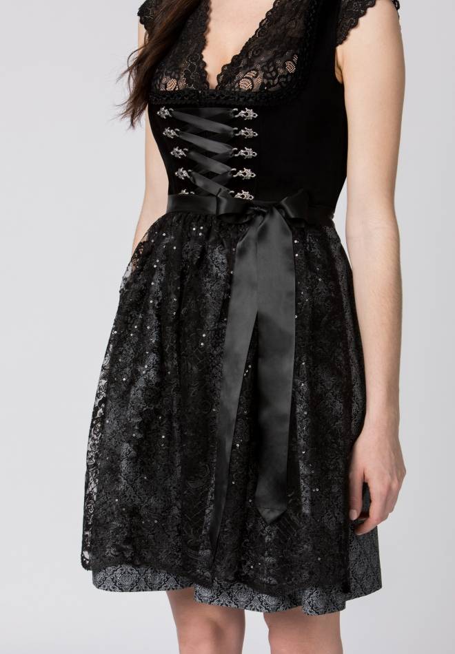 Stockerpoint Dirndl Loredana schwarz 30 Limitierter Zeitrabatt
