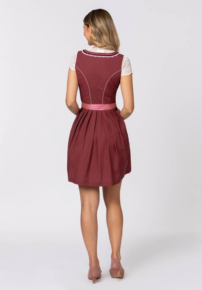 Stockerpoint Dirndl Harper altrosa 32 Exklusivangebot