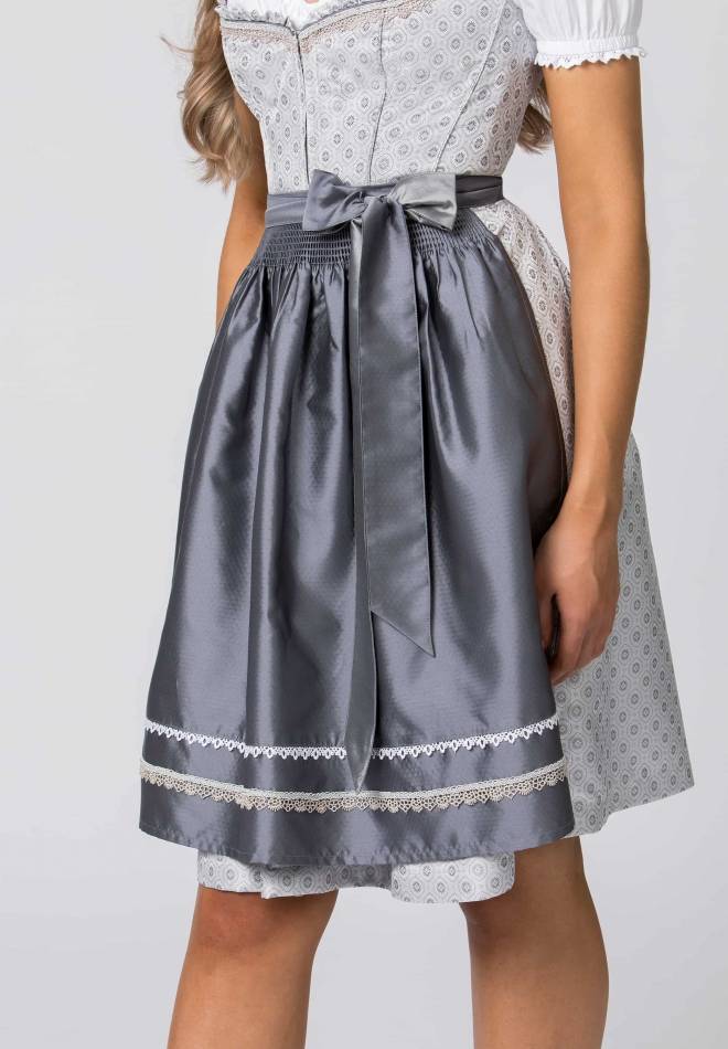 Stockerpoint Dirndl Sonja hellgrau 32 Weihnachtsangebot