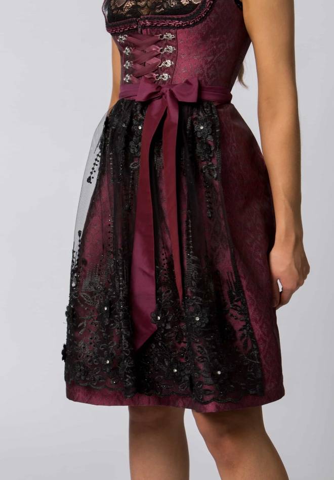 Stockerpoint Dirndl Sanja bordeaux 32 Lagerräumung