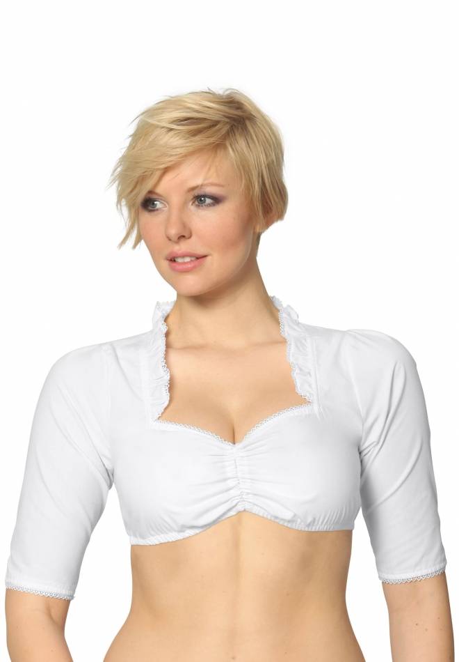 Stockerpoint Bluse B-1015 weiss 34 Top Angebot
