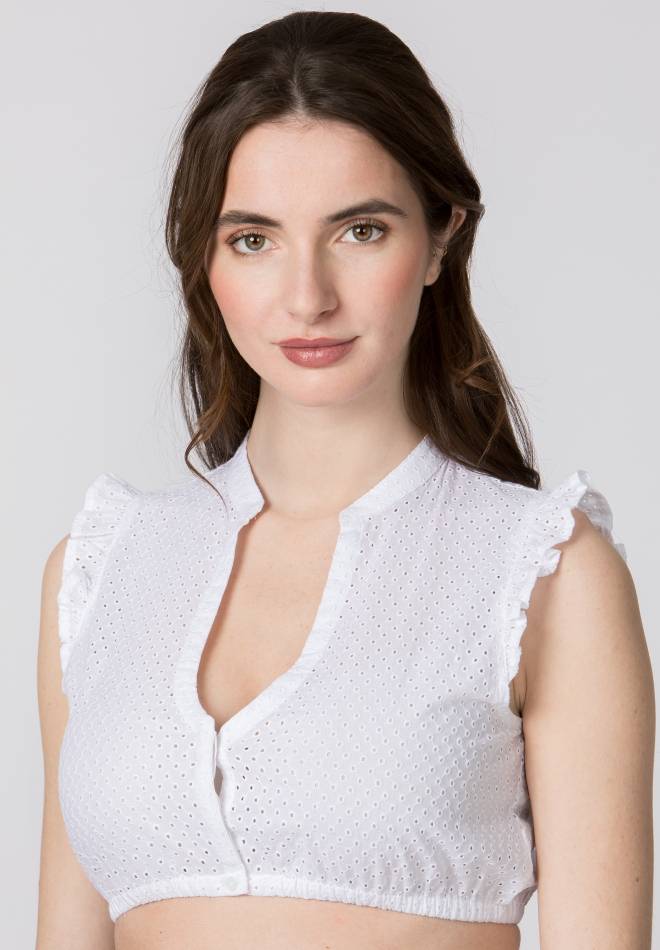 Stockerpoint Bluse Melania weiss 30 Nur für heute
