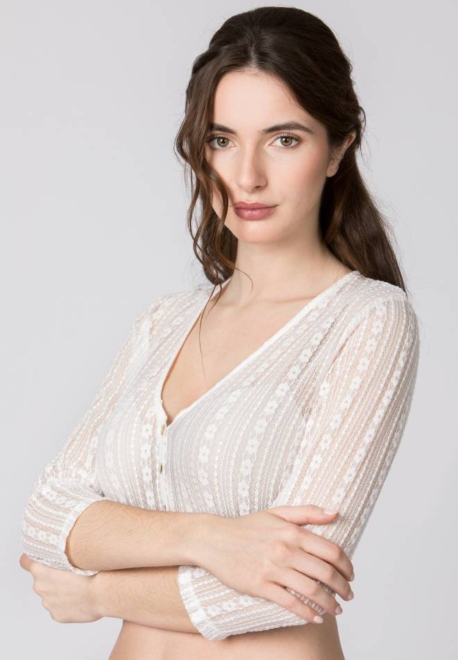 Stockerpoint Dirndlbluse Nelly creme 36 50% Rabatt mit kostenlosem Versand