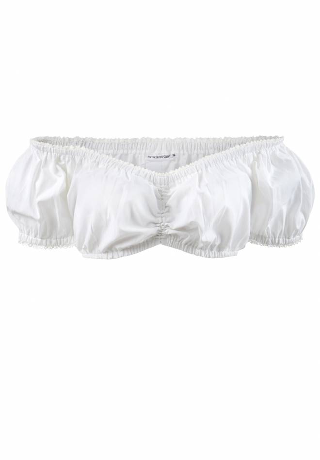 Stockerpoint Bluse Georgette weiss 30 Speichern exportieren