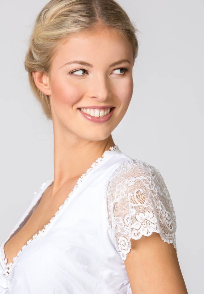 Stockerpoint Bluse Meline weiss 30 Im Verkauf