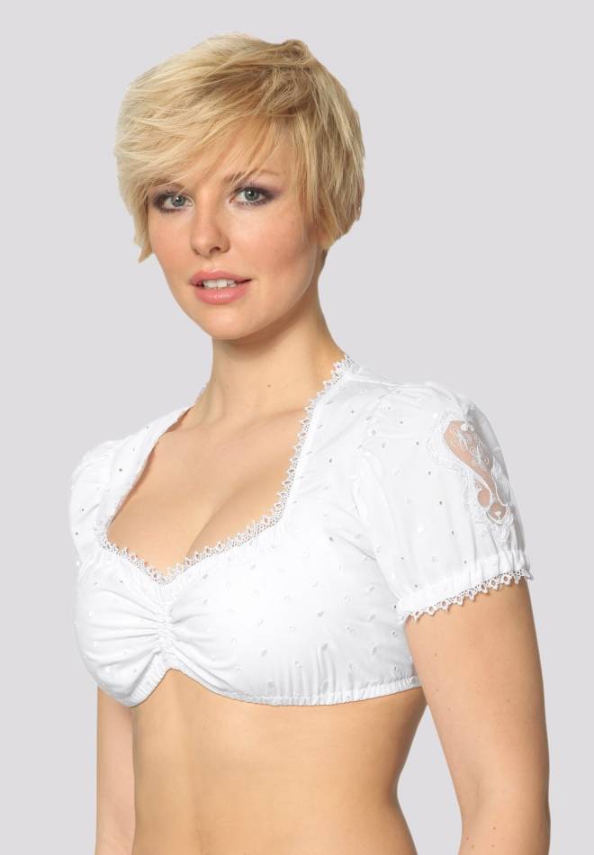 Stockerpoint Bluse B-3025 weiss 34 Auslauf