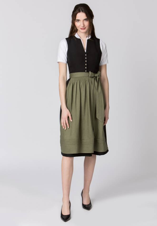 Stockerpoint Schürze Mina olive 1 (34-38) Cyber Monday