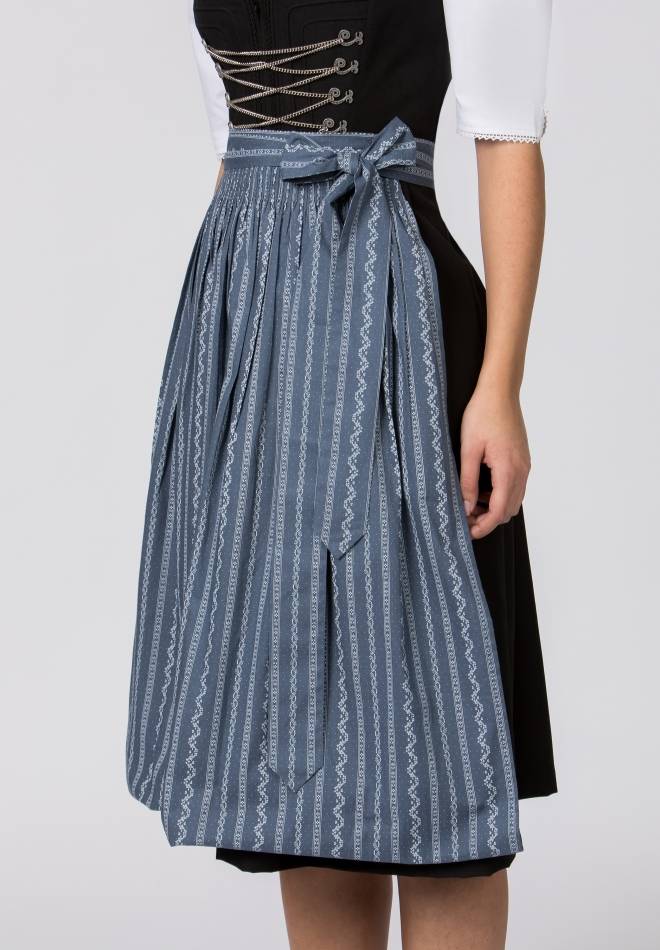 Stockerpoint Schürze Claire rauchblau 1 (34-38) Lagerräumung