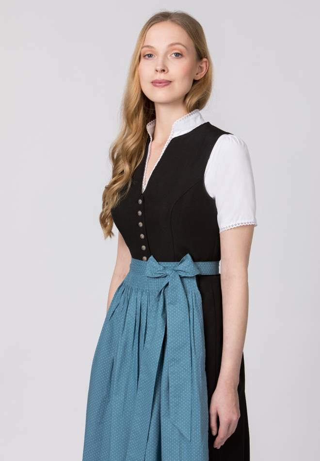 Stockerpoint Schürze Molina rauchblau 1 (34-38) Neuheiten