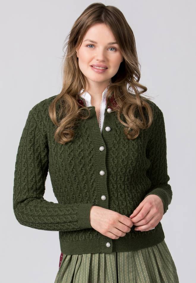 Stockerpoint Jacke Sophia moosgrün 34 Tiefpreis