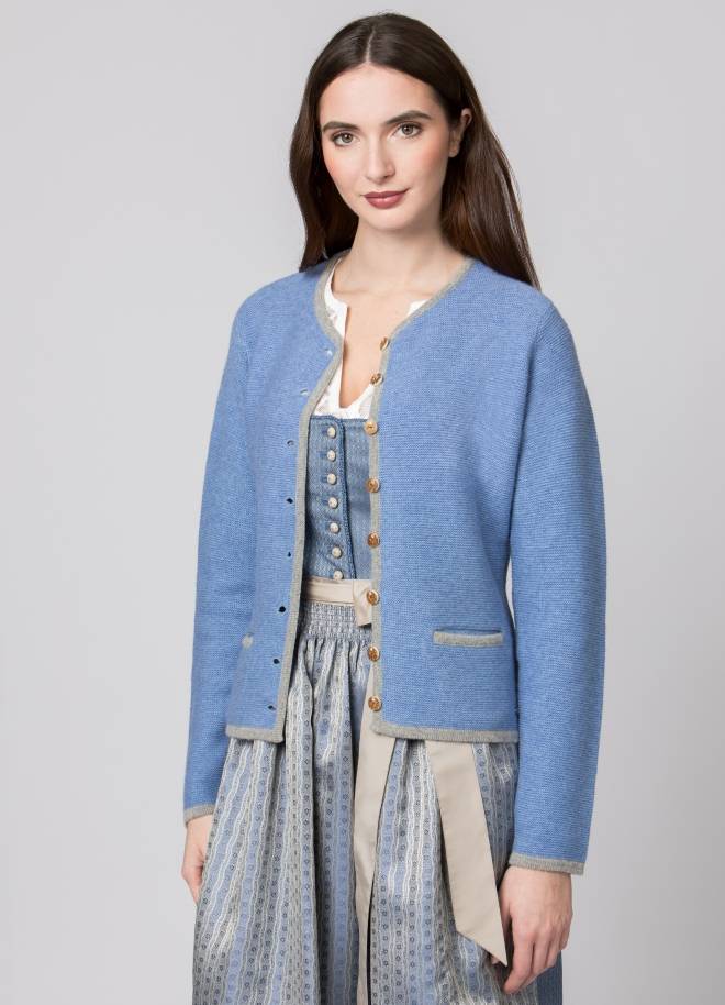 Stockerpoint Jacke Caro bleu-hellgrau 36 Letzter Tag