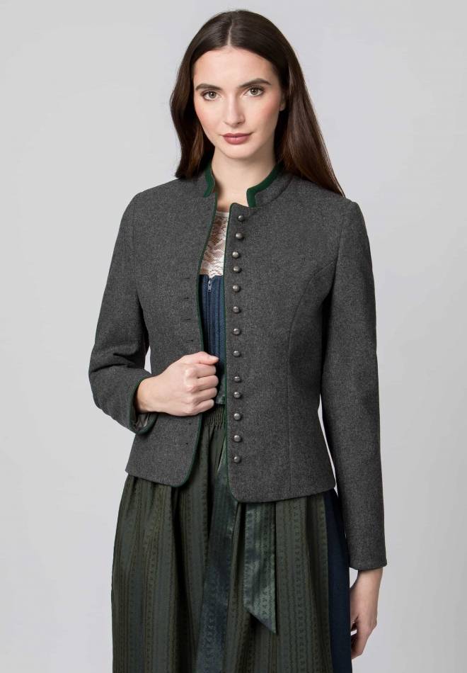 Stockerpoint Jacke Elisabeth schiefer-grün 36 Super Rabatt