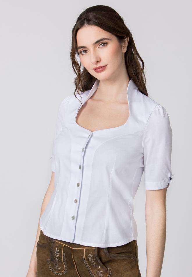Stockerpoint Bluse Priscilla weiss 32 50% Rabatt mit kostenlosem Versand