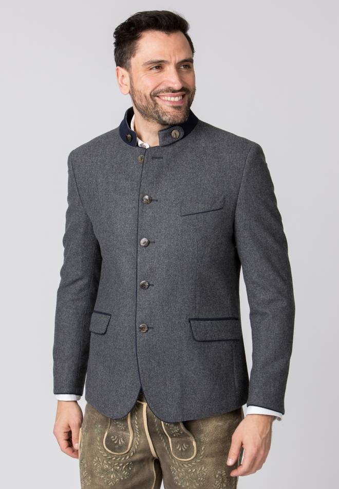 Stockerpoint Jacke Luciano stein-blau 44 Speichern exportieren
