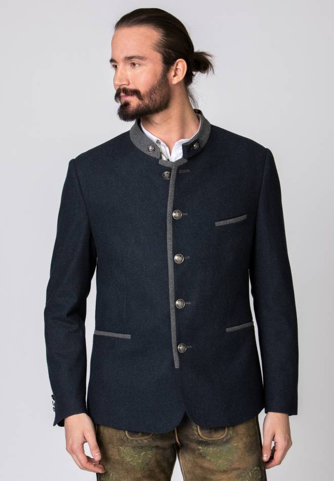 Stockerpoint Jacke Quintus blau-stein 46 Hotsell