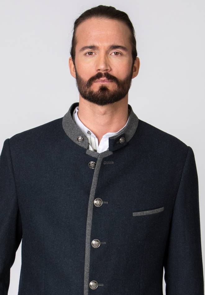Stockerpoint Jacke Quintus blau-stein 46 Hotsell