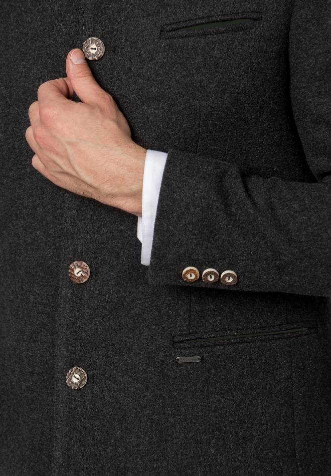 Stockerpoint Jacke Conrad anthrazit-tanne 44 Günstig kaufen