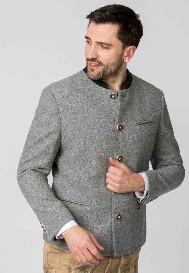 Stockerpoint Jacke Conrad hellgrau-tanne 44 Versandkostenfrei