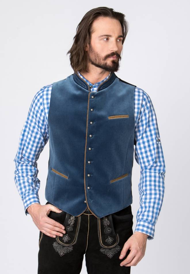 Stockerpoint Weste Ricardo rauchblau 50 Neueste Mode