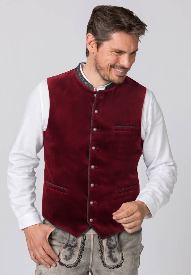 Stockerpoint Weste Lorenzo bordeaux 52 Räumungsverkauf