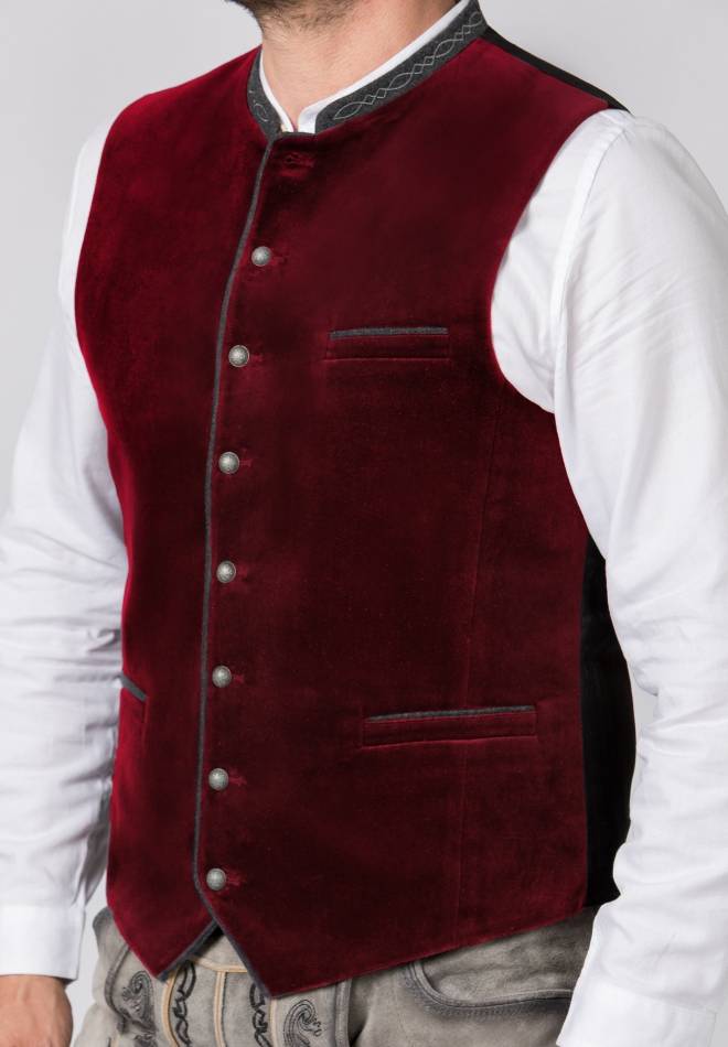 Stockerpoint Weste Lorenzo bordeaux 52 Räumungsverkauf