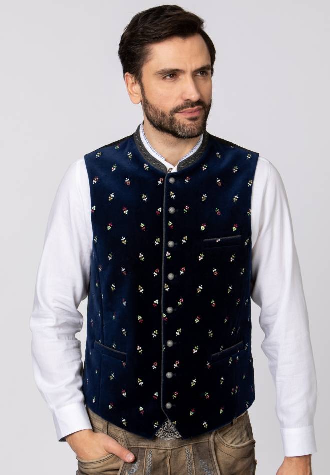Stockerpoint Weste Vittorio indigo 54 Letzte 2 Tage