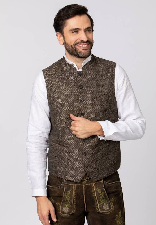 Stockerpoint Weste Ottavio braun 44 Nur für heute
