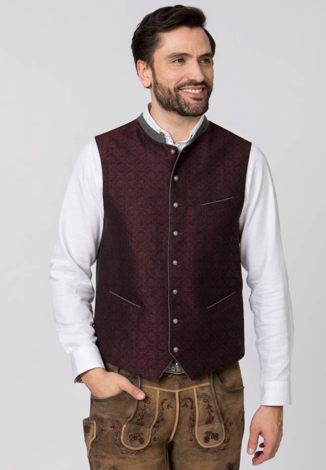 Stockerpoint Weste Marino bordeaux 48 Discount Store für neue Produkte